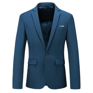 Solid Jacket Blazer