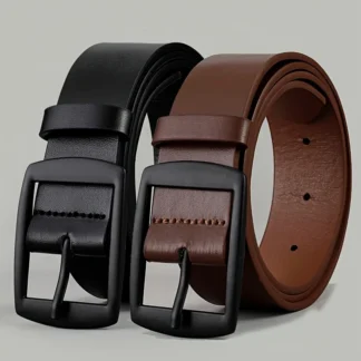 Long Leather Belt
